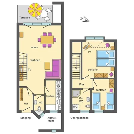 Freesenbruch Reihenhaus 8b - Muschel *